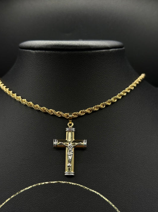 CRUCIFIX PENDANT 9CT