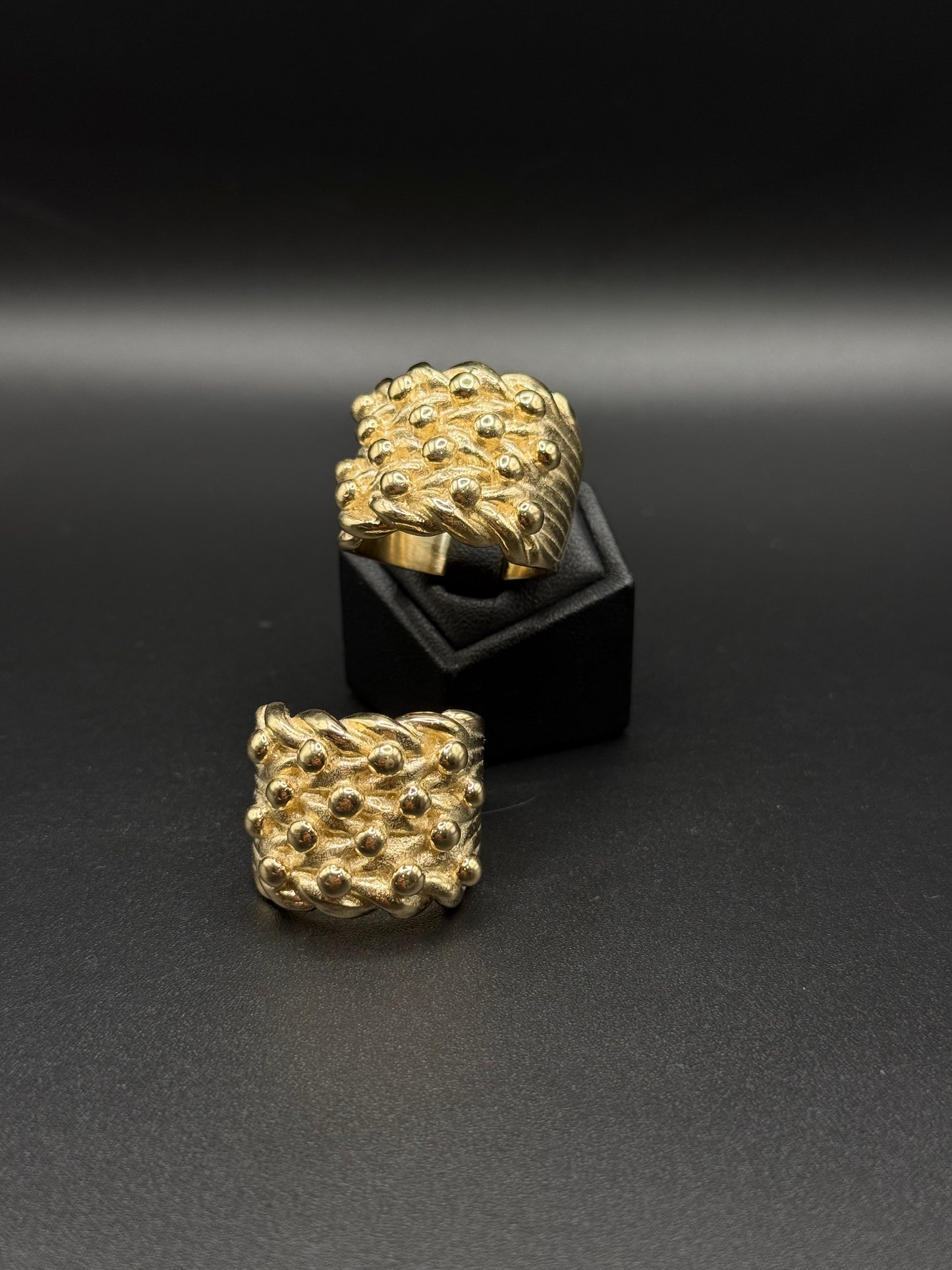 KEEPER RING SIZE X/Y - 9CT