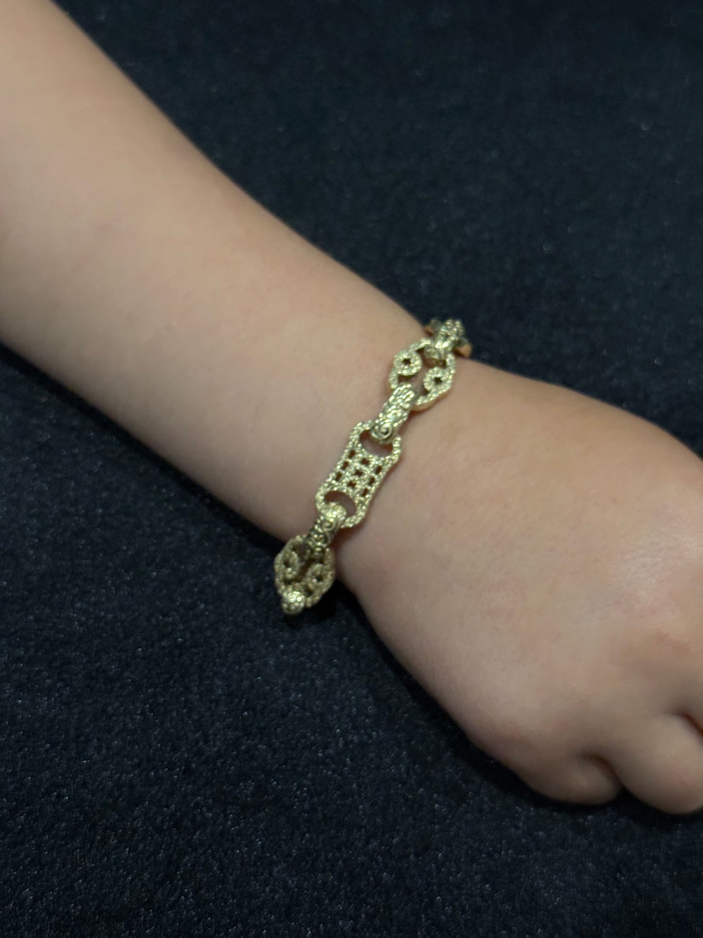 6.3” KIDS STARS AND BARS BRACELET