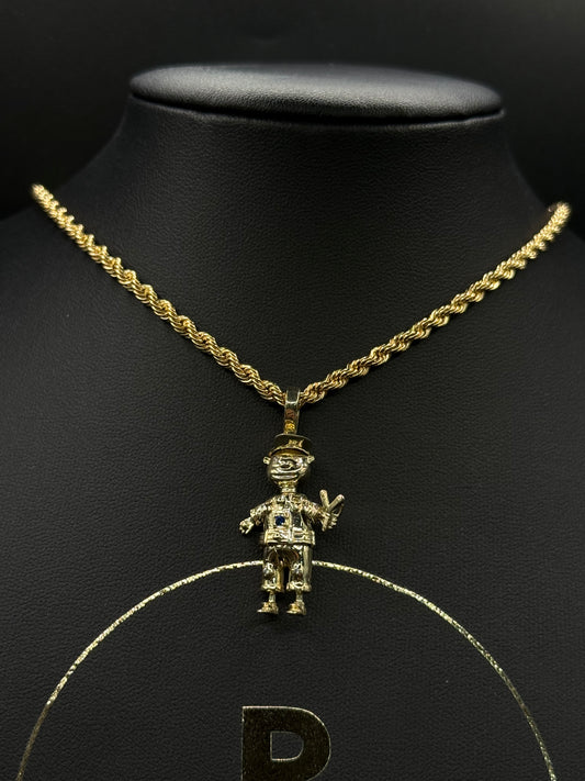 9CT NAUGHTY BOY PENDANT