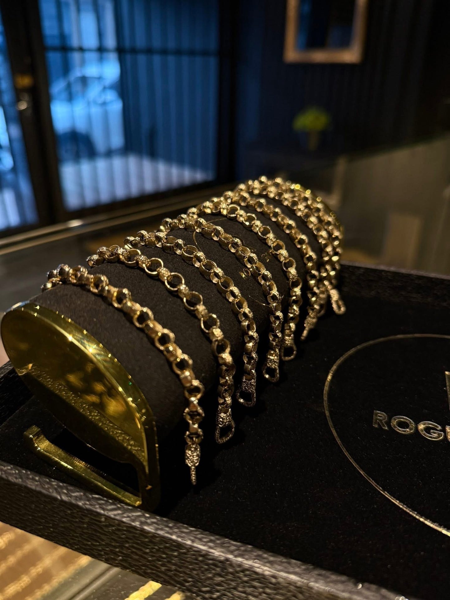 5.5” 7MM BELCHER BRACELET 9ct