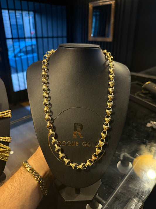10mm Acorn Chain - 25” - 9ct