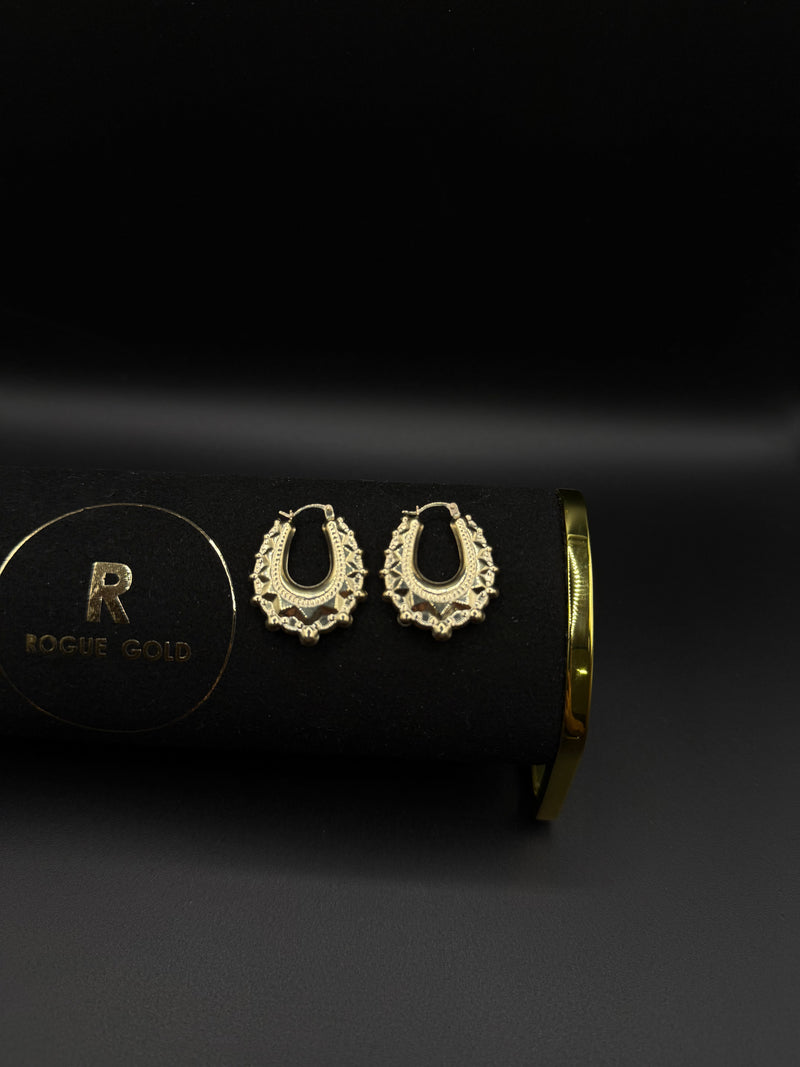 MEDIUM CREOLE EARRINGS