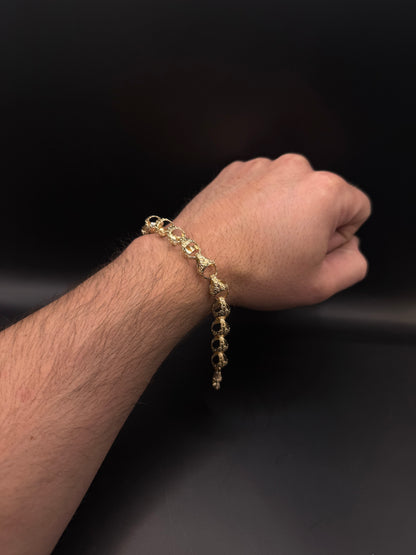 9.5” 13MM ACORN BRACELET
