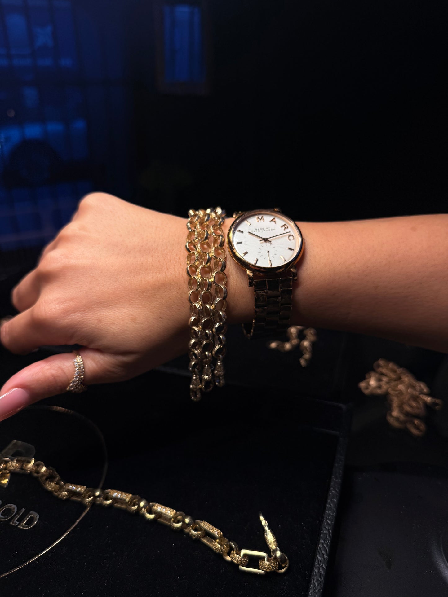 7” - 8MM BELCHER BRACELET 9CT GOLD