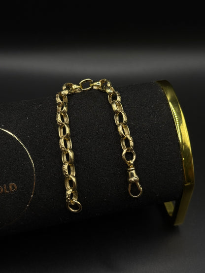 6.25” BELCHER BRACELET 9CT