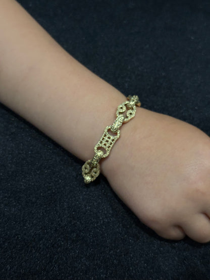 6.3” KIDS STARS AND BARS BRACELET