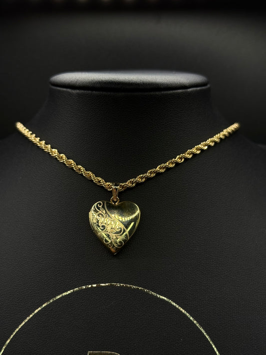 9CT LOCKET PENDANT