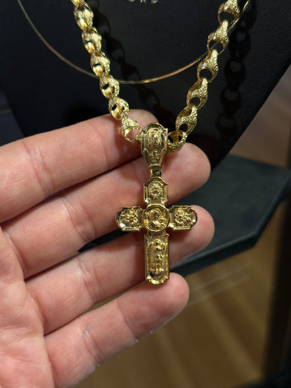 ORTHADOX CRUCIFIX CROSS 9CT