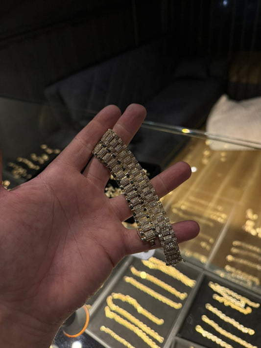 5” KIDS PRESIDENTIAL / ROLEX 9CT CZ 13g #RG005